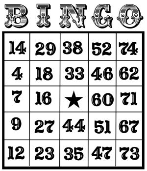 Bingo Card Template on Free Bingo Cards For You     Thefrugalcrafter   S Weblog
