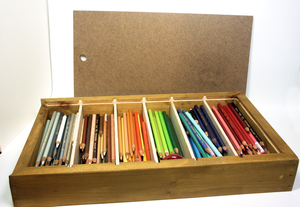 How To Make a Colored Pencil Storage Carousel (Tutorial) 